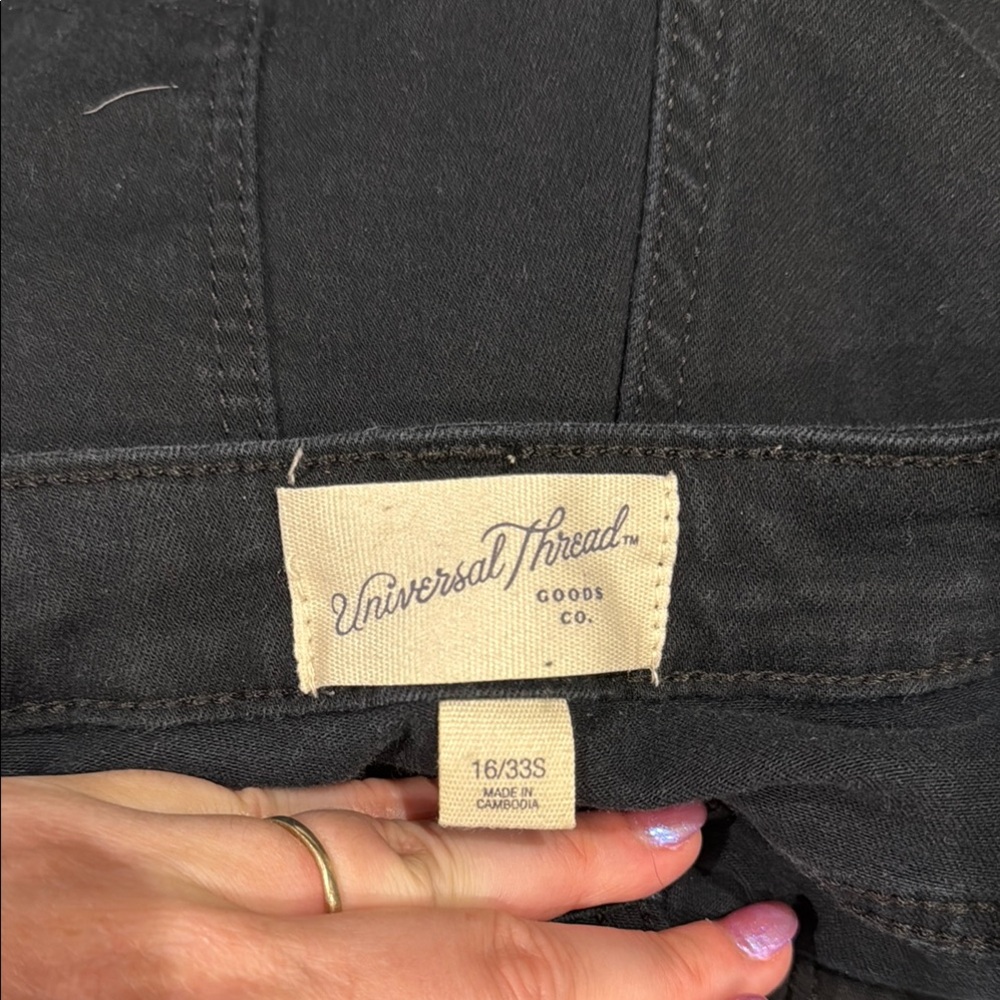 Universal Thread Charcoal Denim Jacket